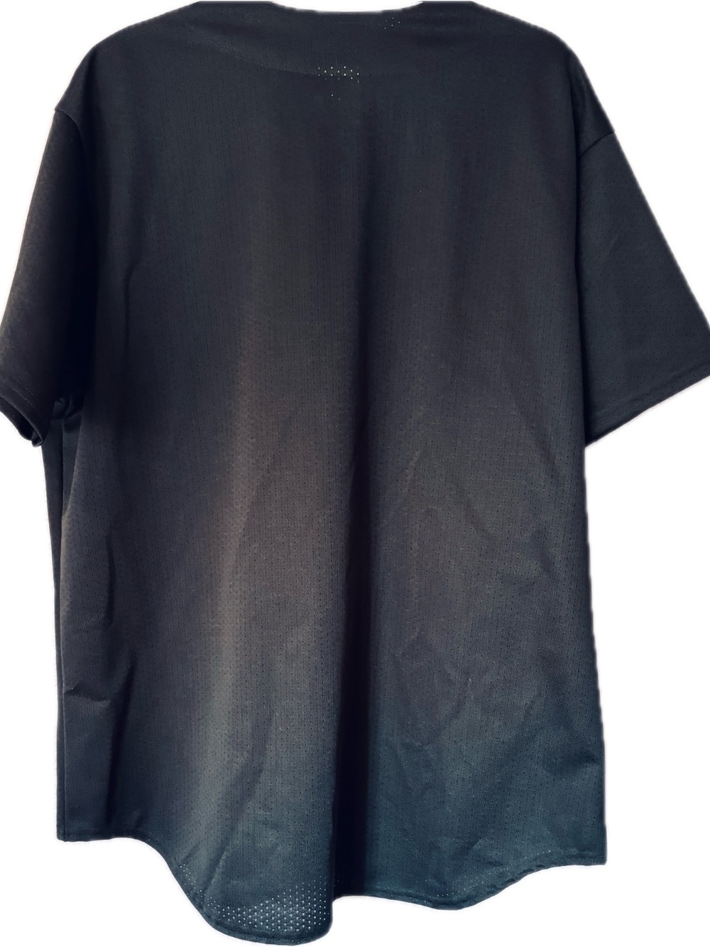 Vintage Black Oakland Raiders Baseball Jersey XL - Picture 3 of 4